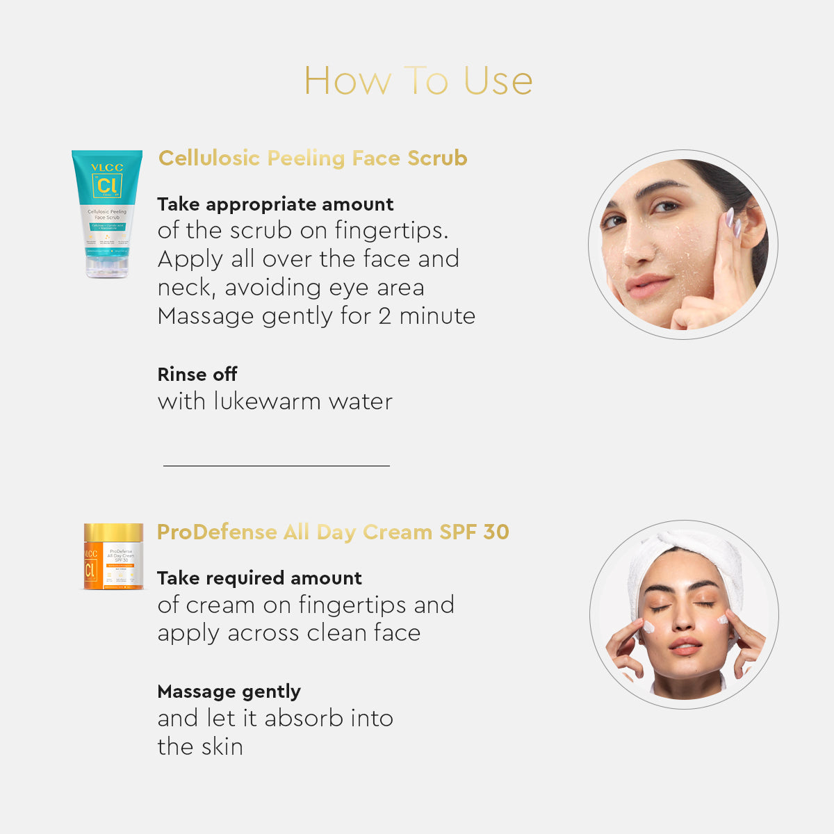 VLCC Peel and Protect Anti Tan Kit With AHA, Enzymes , Hyaluronic Acid - Image 6 - Buy from Indicrest