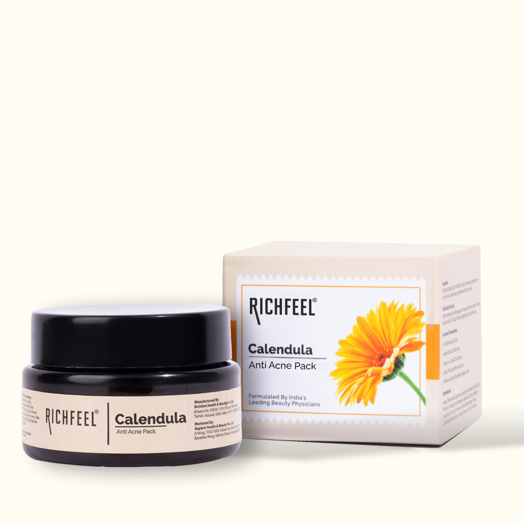 Richfeell Calendula Anti Acne Pack 50 g - Buy from Indicrest