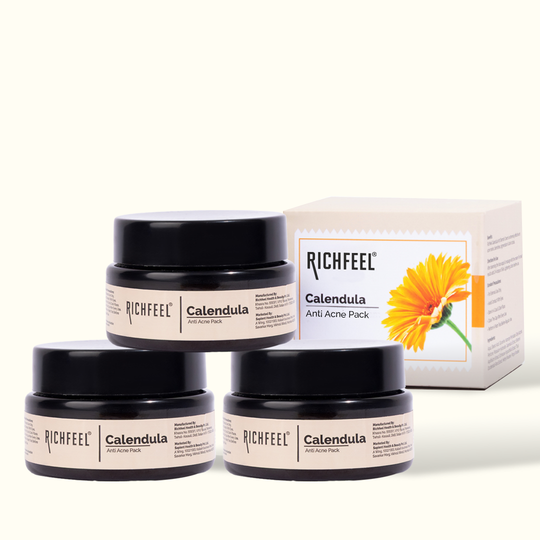 Richfeell Anti Acne Pack 50 G Pack of 3 - Buy from Indicrest