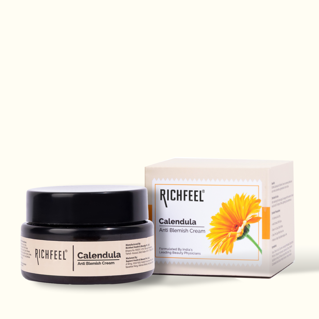 Richfeell Calendula Anti Blemish Cream 50 g - Buy from Indicrest