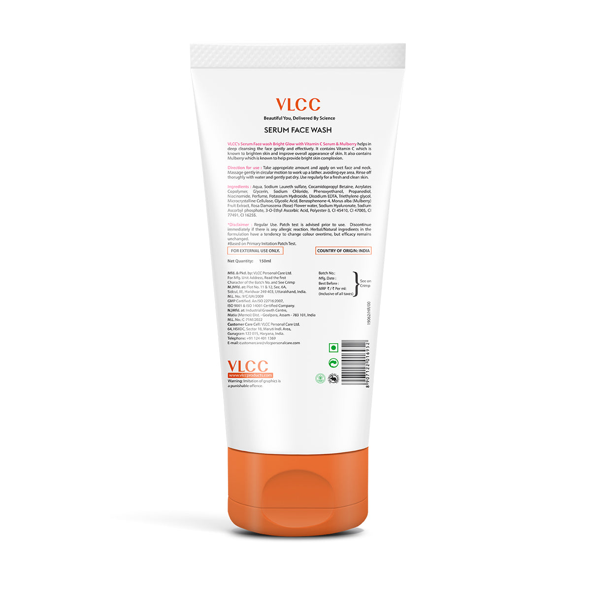 VLCC Anti Tan Facial Kit and Bright Glow Serum Facewash with Vitamin C and Mullberry Combo - Image 7 - Buy from Indicrest