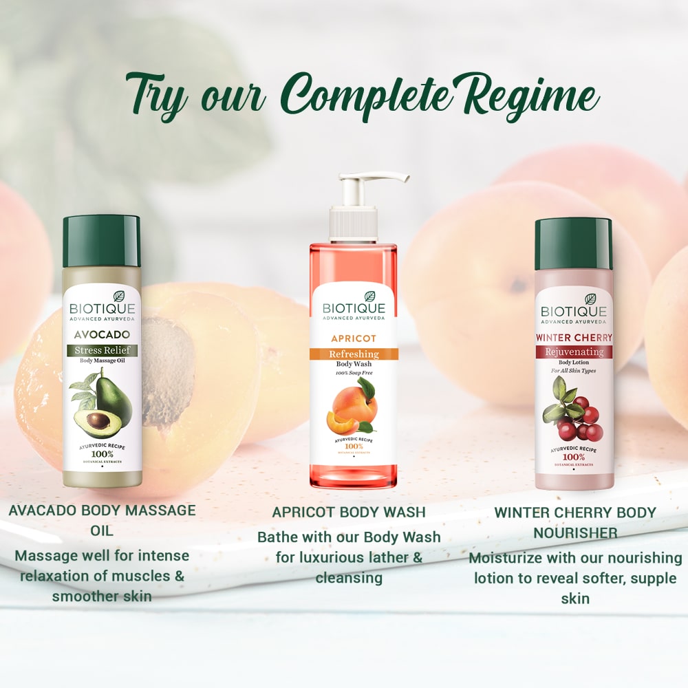 Biotique Apricot Refreshing Body Wash, 800ml - Image 7 - Buy from Indicrest