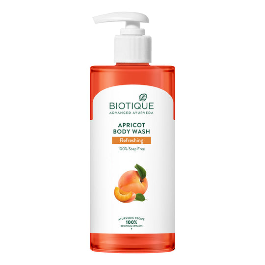 Biotique Apricot Refreshing Body Wash, 500ml - Buy from Indicrest