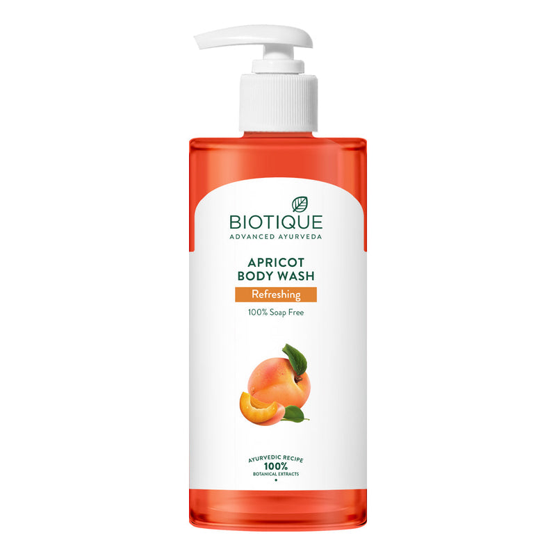 Biotique Apricot Refreshing Body Wash, 500ml - Buy from Indicrest