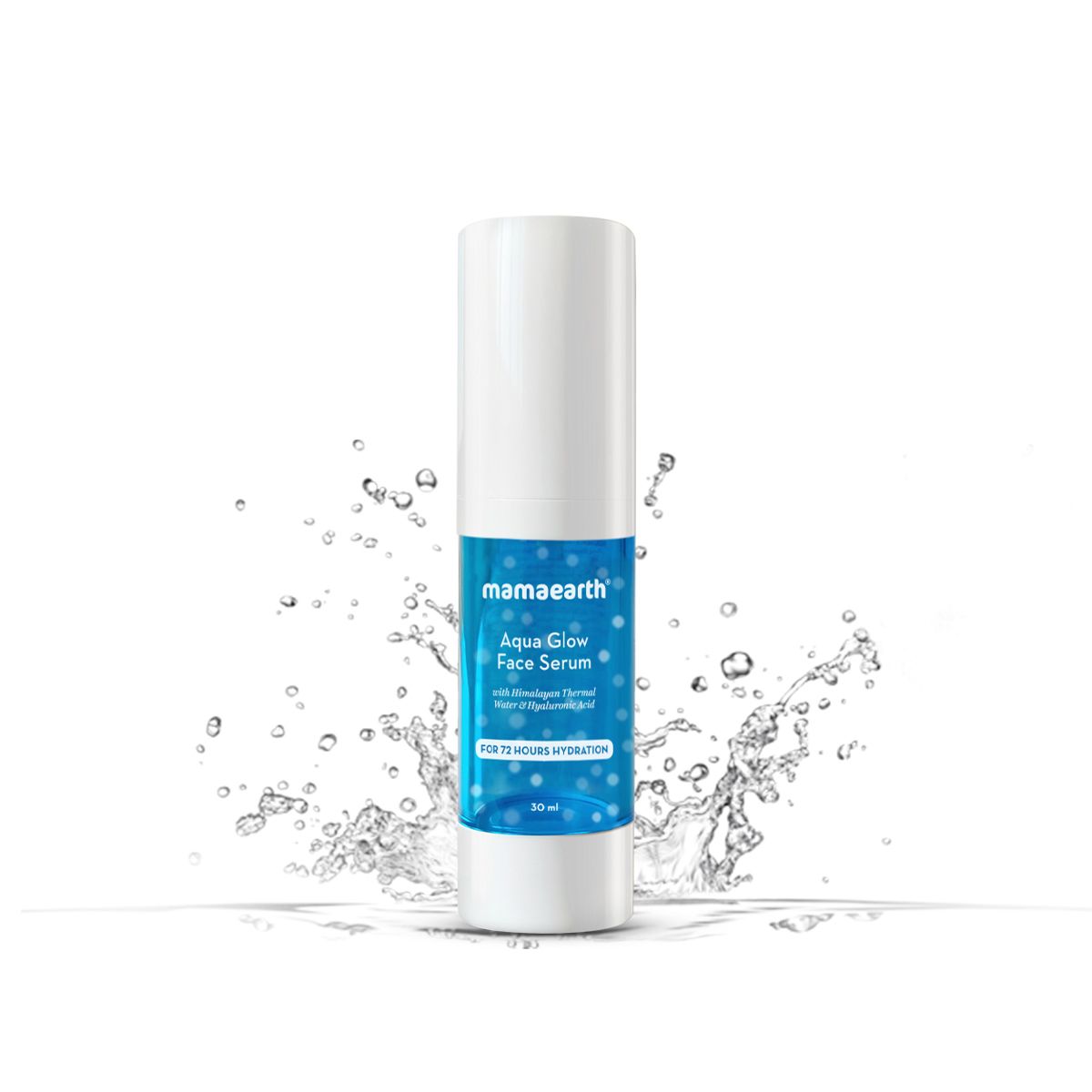 Mamaearth Aqua Glow Face Serum with Himalayan Thermal Water and Hyaluronic Acid, 30ml - Buy from Indicrest