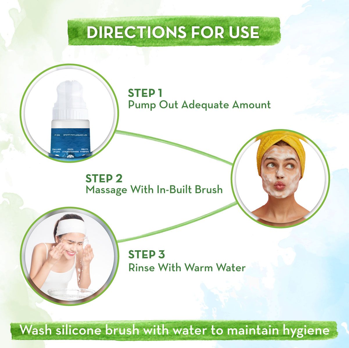 Mamaearth Aqua Glow Face Wash With Himalayan Thermal Water and Hyaluronic Acid for Intense Hydration, 100ml - Image 5 - Buy from Indicrest