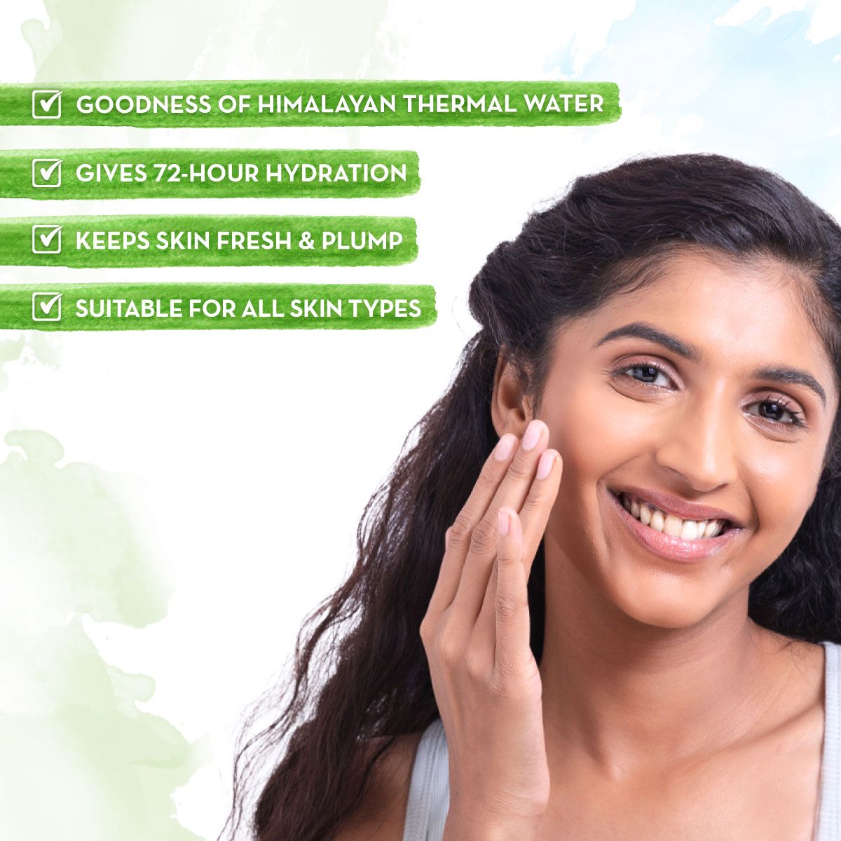 Mamaearth Aqua Glow Gel Face Moisturizer With Himalayan Thermal Water and Hyaluronic Acid for 72 Hours Hydration, 100ml - Image 3 - Buy from Indicrest