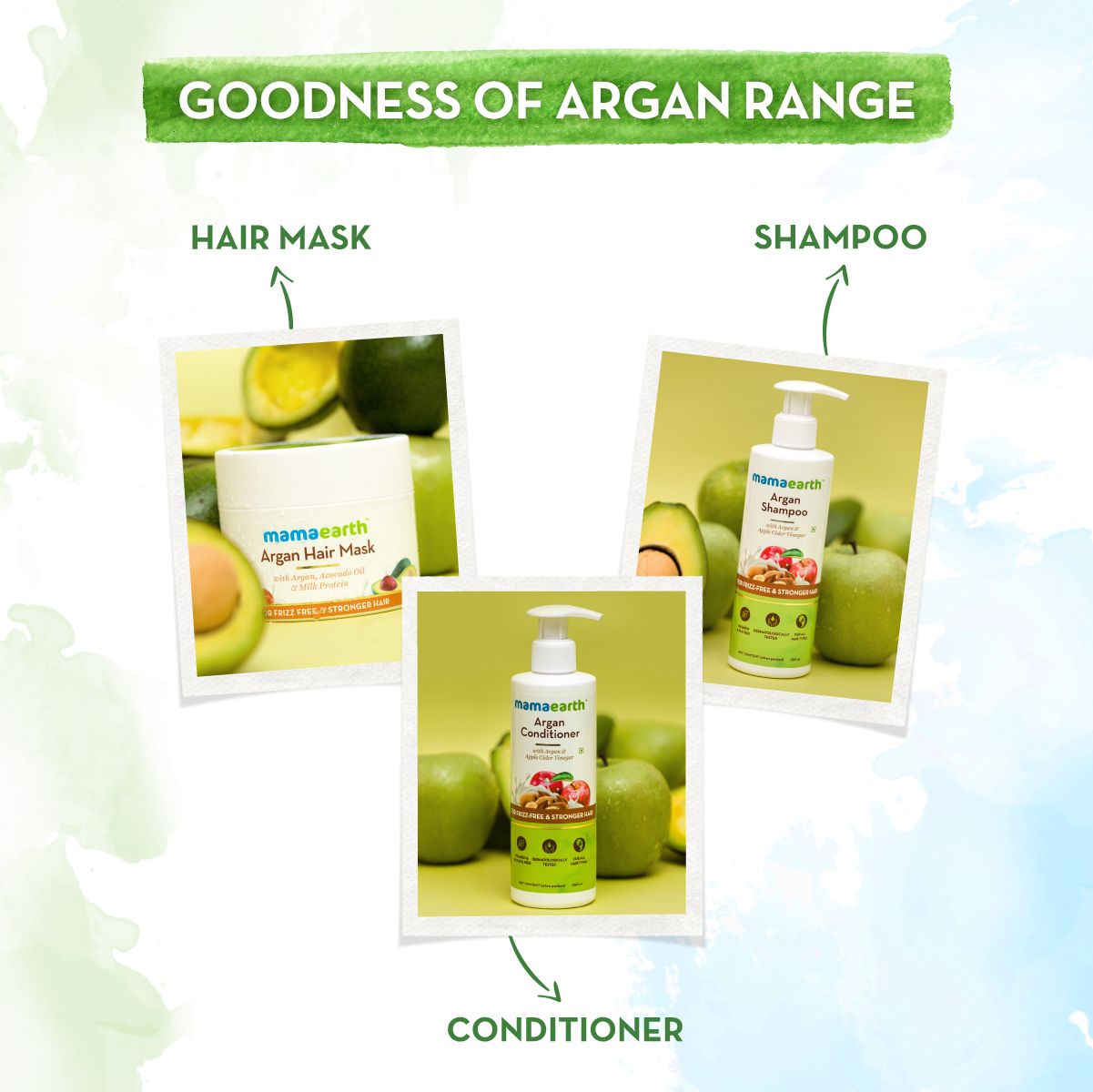 Mamaearth Argan Hair Mask with Argan, Avocado Oil, and Milk Protein for Frizz-free and Stronger Hair-200ml - Image 6 - Buy from Indicrest