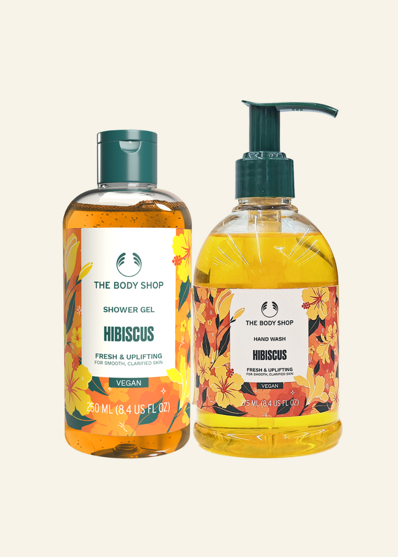 The Body Shop Hibiscus Wash Duo, 2pc Buy at Indicrest
