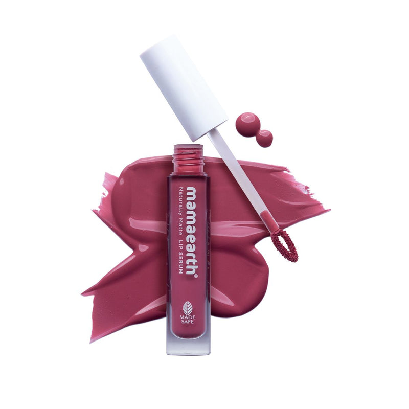 Mamaearth Naturally Matte Liquid Lipstick, 3ml | Pink Daffodil - Buy from Indicrest