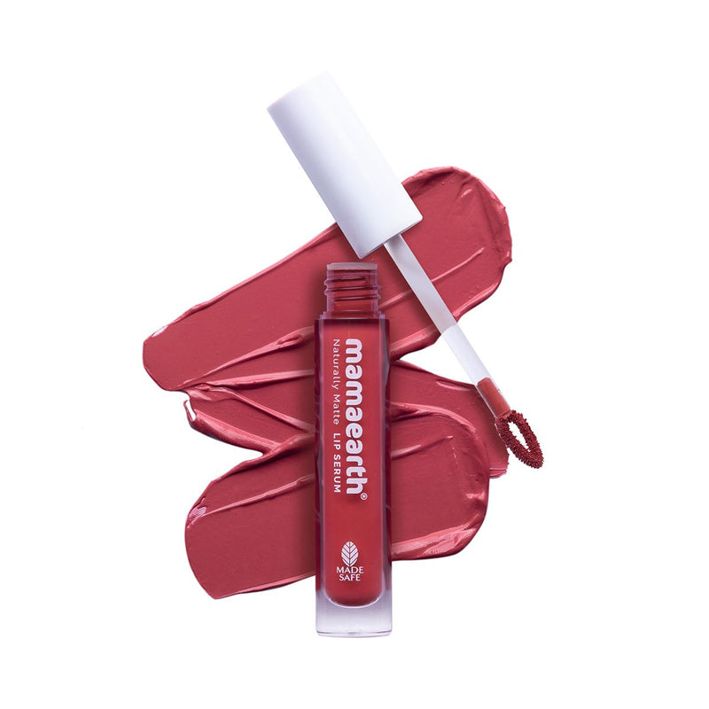Mamaearth Naturally Matte Liquid Lipstick, 3ml | Candylicious Nude - Buy from Indicrest