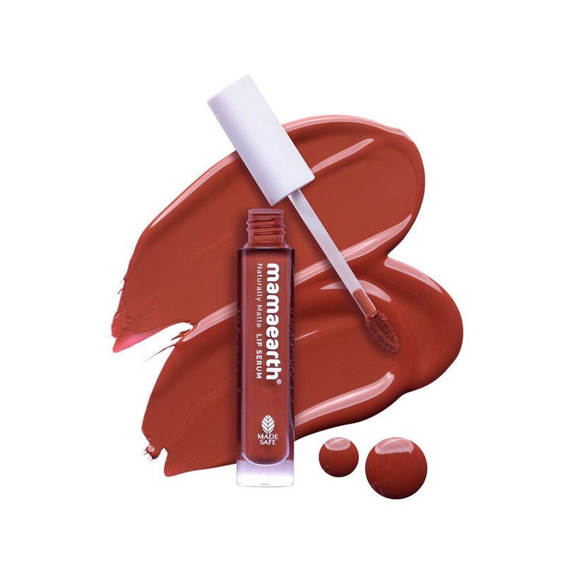 Mamaearth Naturally Matte Liquid Lipstick, 3ml | Chocolate Truffle - Buy from Indicrest