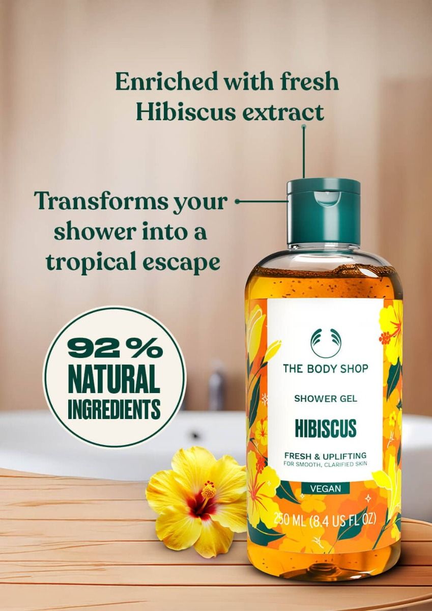 The Body Shop Hibiscus Shower Gel, 250ml