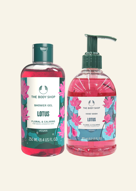 The Body Shop Lotus Wash Duo, 2pc Buy at Indicrest