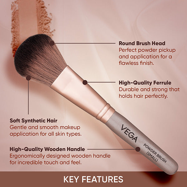 Vega POWDER BRUSH (SMALL) - MBN-20