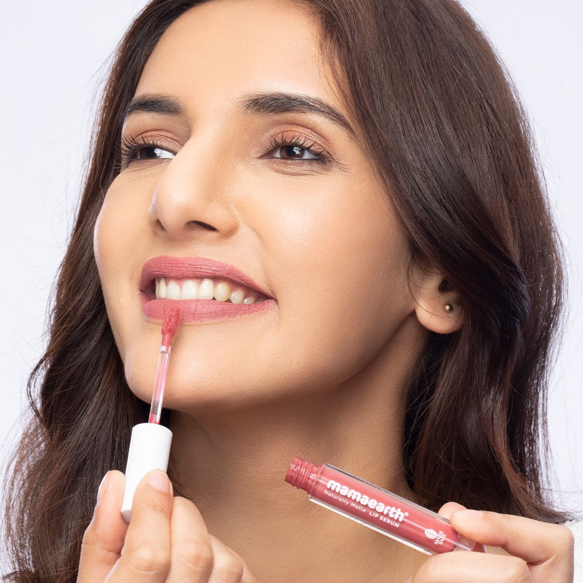 Mamaearth Naturally Matte Liquid Lipstick, 3ml | Candylicious Nude - Image 2 - Buy from Indicrest