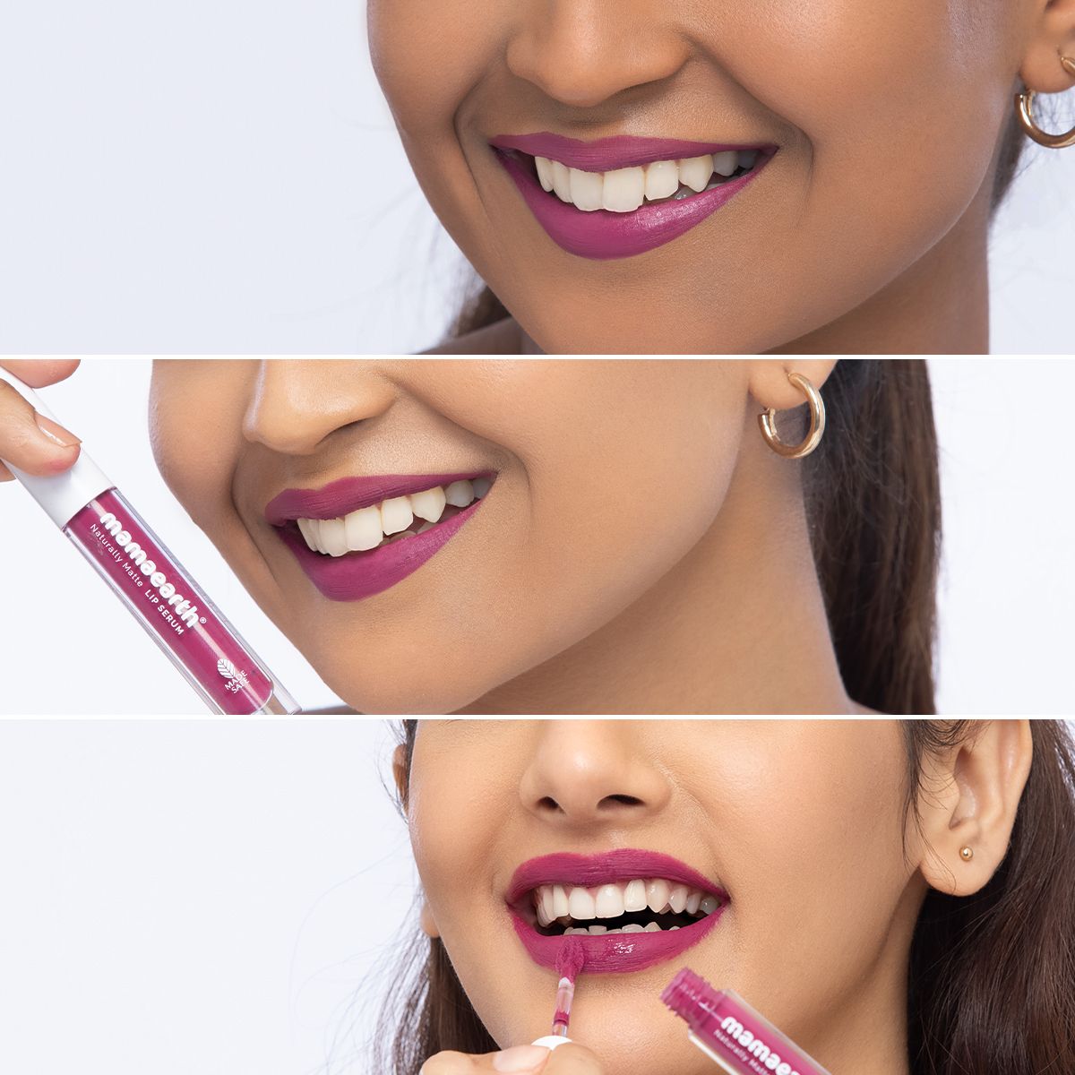 Mamaearth Naturally Matte Liquid Lipstick, 3ml | Berryddict Magenta - Image 5 - Buy from Indicrest