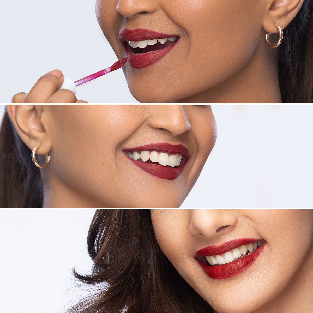 Mamaearth Naturally Matte Liquid Lipstick, 3ml | Chirpy Cherry - Image 6 - Buy from Indicrest