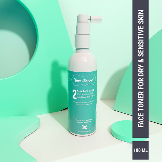 Fixderma Teenilicious Acne Face Toner With Azelaic Acid | For Dry & Sensitive Skin, 100ml - Buy from Indicrest