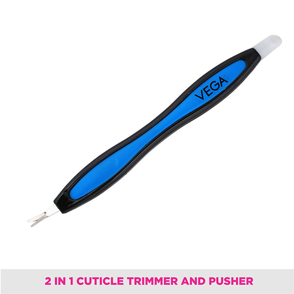 Vega Soft Touch Cuticle Trimmer and Pusher - CTP-01N