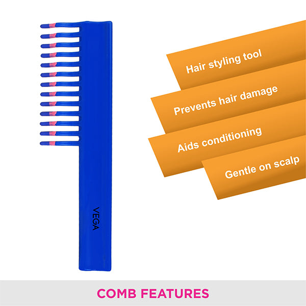 Vega Shampoo Comb - 1269
