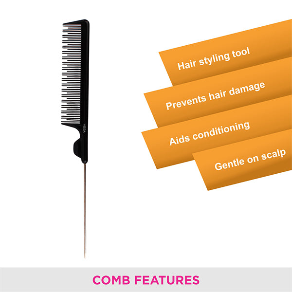 Vega Tail Comb (with Long Tail and Head) - 1222