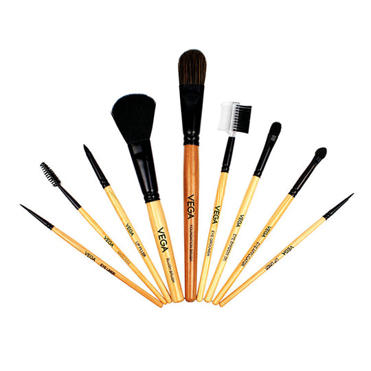 Vega Set of 9 Brushes - EVS-09 Buy at Indicrest
