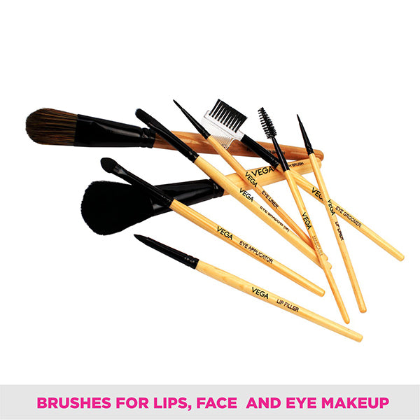 Vega Set of 9 Brushes - EVS-09