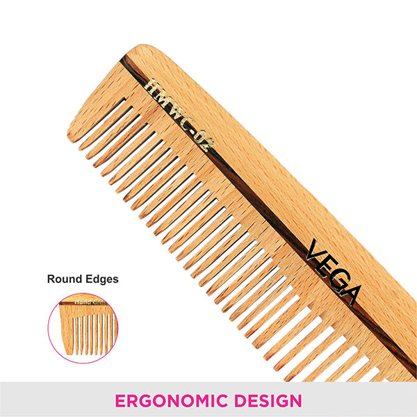 Vega Classic Wooden Comb - HMWC-02