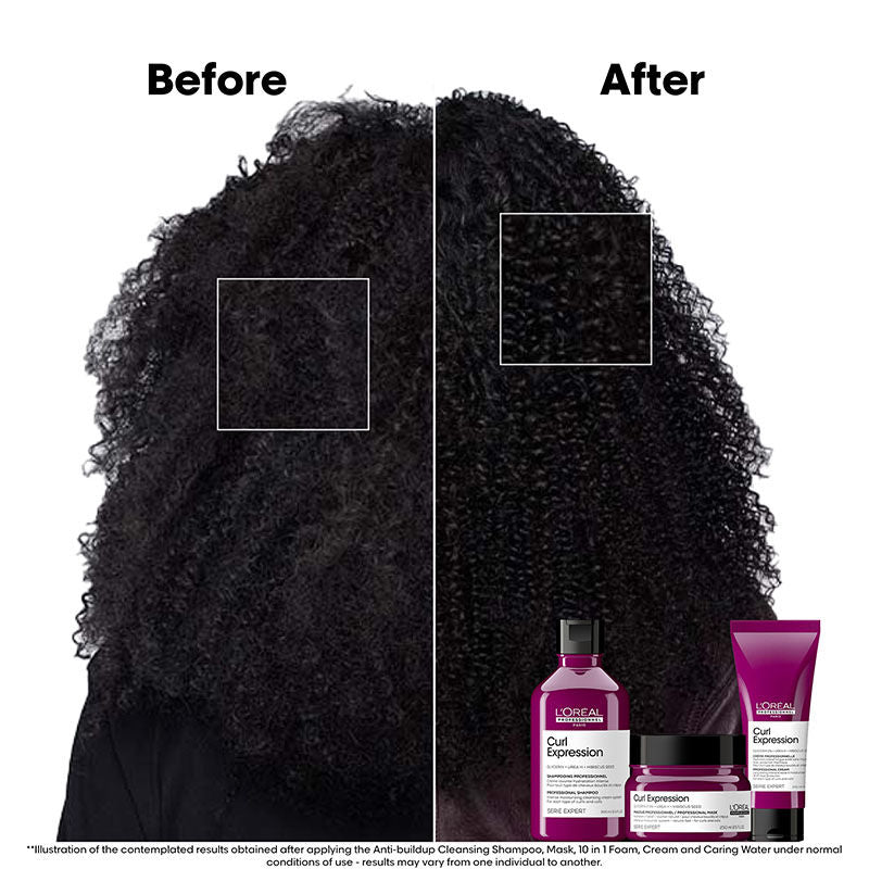L'Oreal Professionnel Curl Expression Shampoo & Hair Mask Combo For Curly Hair
(2pcs)2525