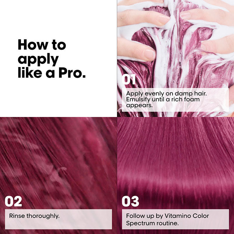 L'Oreal Professionnel Vitamino Color Spectrum Shampoo & Hair Mask Combo For Color Treated Hair
(2pcs)4040