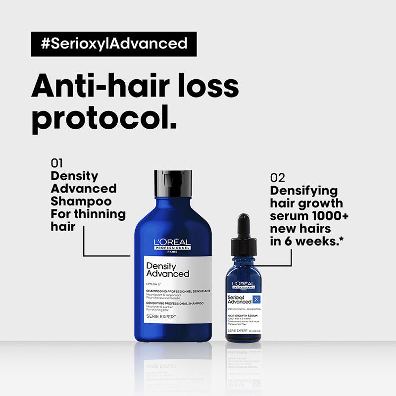 L'Oreal Professionnel Density Advanced Shampoo & Serioxyl Advanced Leave-In Serum Combo
(2pcs)99