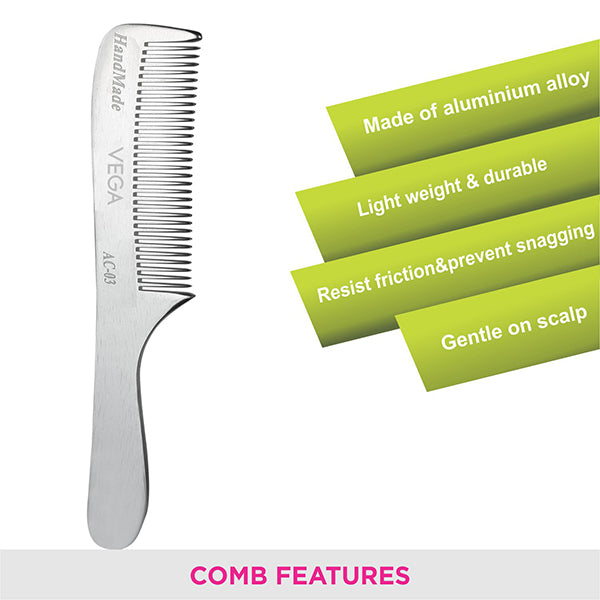 Vega Aluminium Comb - AC-03