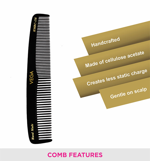 Vega Graduated Dressing Comb - HMBC-116