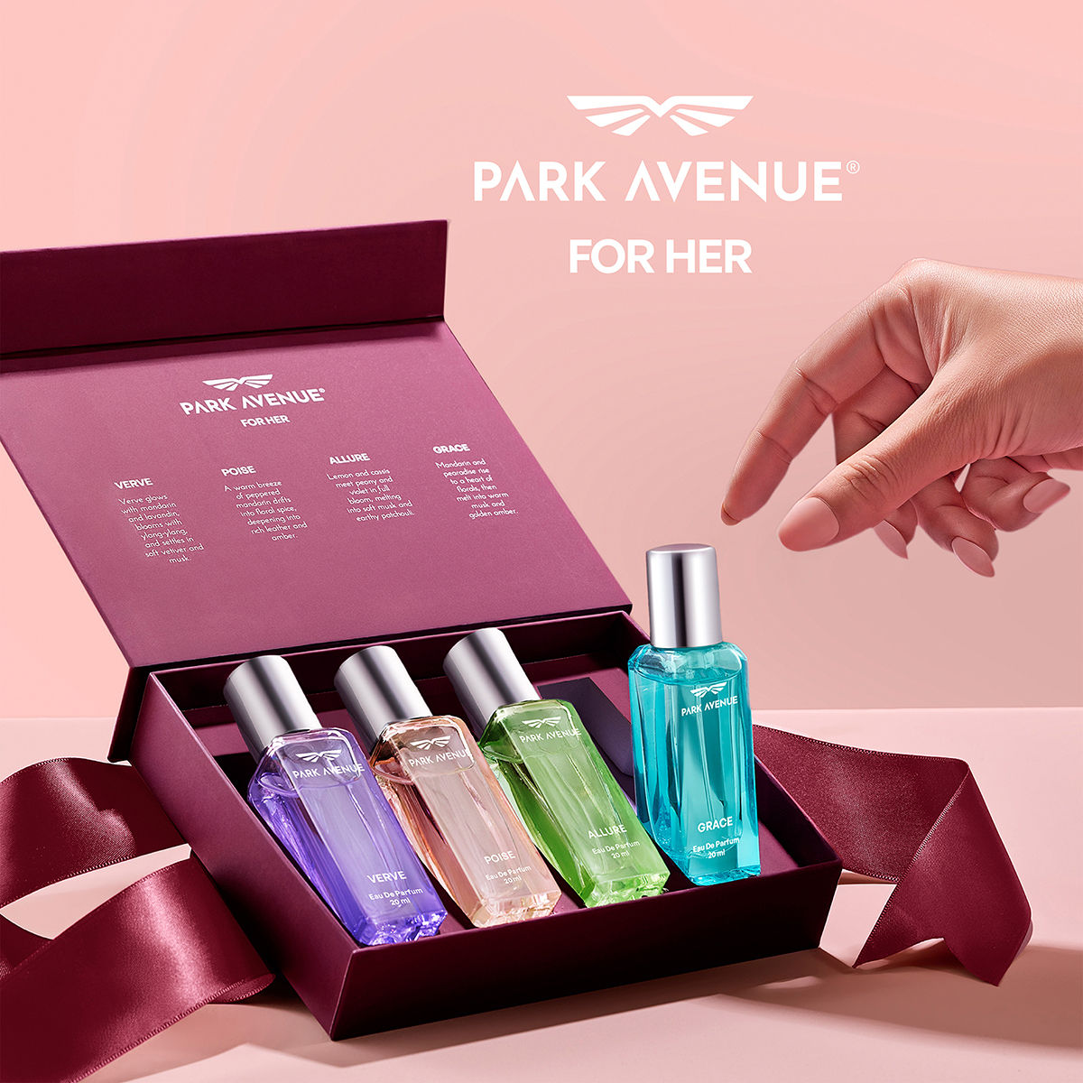 Park Avenue Eau de Parfum for Her | Women Perfume | Gift for Women, 80ml