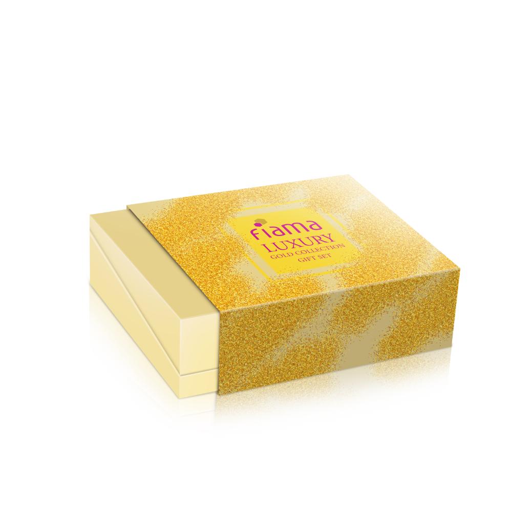Fiama Luxury Gold Collection Gift Box Set, 775g Buy at Indicrest Image 2