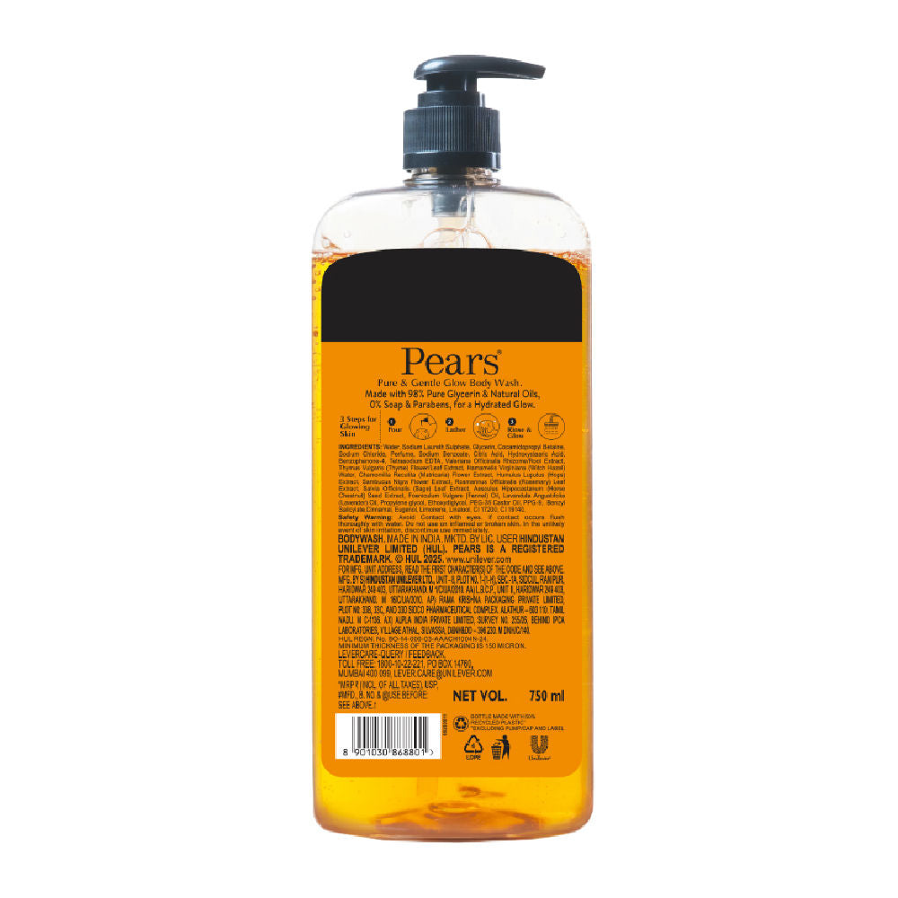 Pears Pure & Gentle Pure Glycrerin & Natural Oils 100% Soap Free (Body wash), 750ml Buy at Indicrest Image 10