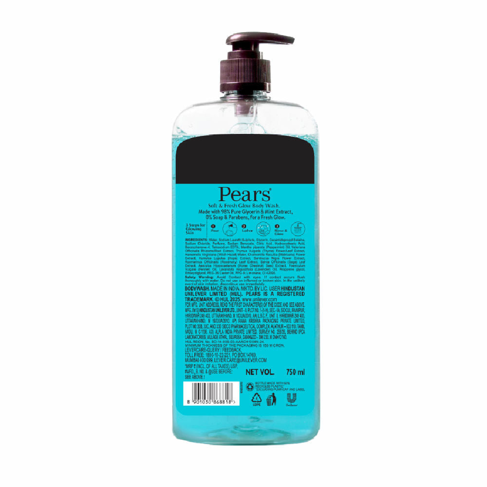 Pears Soft And Fresh Body Wash 100% Soap Free Dermatologically Tested, 750ml Buy at Indicrest Image 10