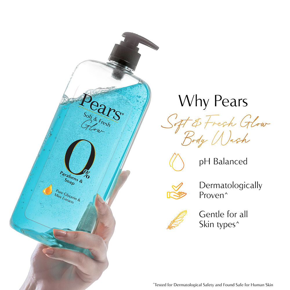 Pears Soft And Fresh Body Wash 100% Soap Free Dermatologically Tested, 750ml Buy at Indicrest Image 6