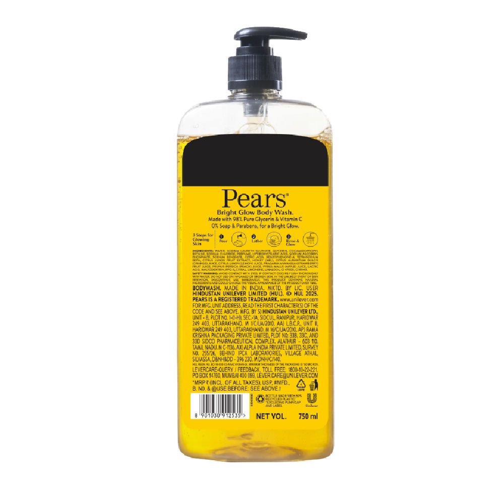 Pears Naturale Vitamin C Body Wash For Refreshed & Radiant Skin, 750ml Buy at Indicrest Image 12