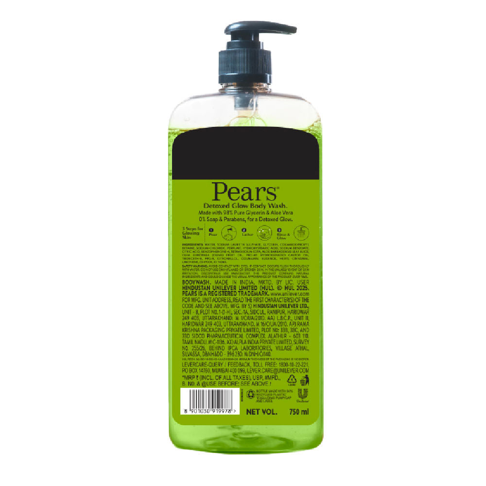 Pears Naturale Detoxifying Aloevera Bodywash, 750ml Buy at Indicrest Image 10