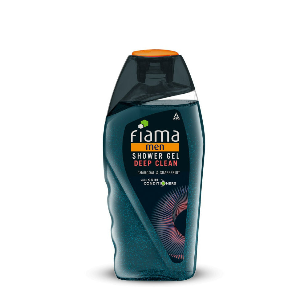 Fiama Men’s Shower Gel Deep Clean, Body Wash with Charcoal & Graperuit for Refreshed Skin, 250ml Buy at Indicrest Image 2