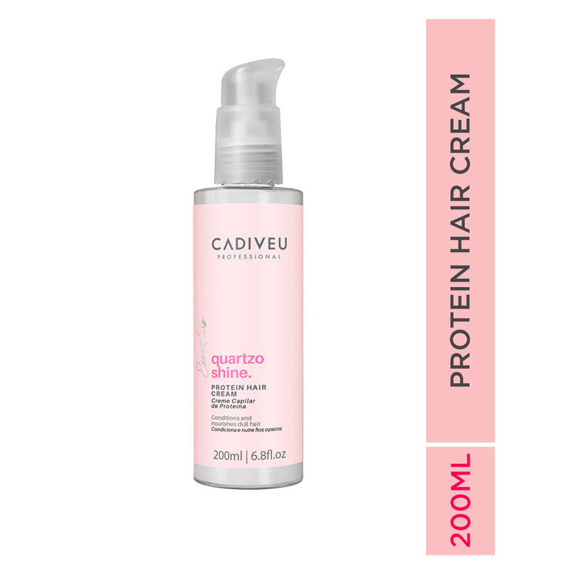 Cadiveu Quartzo Shine Protein Hair Cream For Soft & Shiny Hair (200ml) - Buy from Indicrest