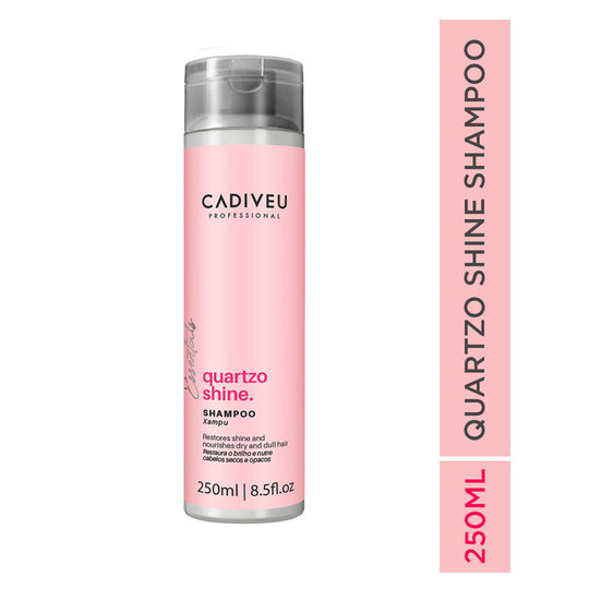 Cadiveu Quartzo Shine Shampoo For Soft & Shiny Hair (250ml) - Buy from Indicrest