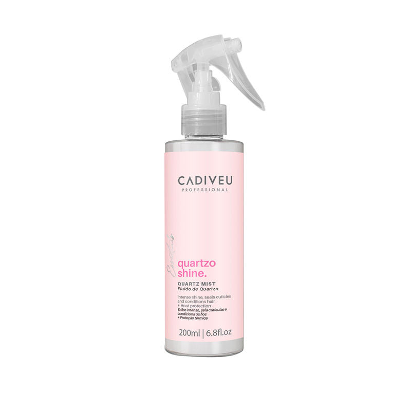 Cadiveu Quartzo Shine Fluid Mist For Soft & Shiny Hair (200ml) - Image 6 - Buy from Indicrest