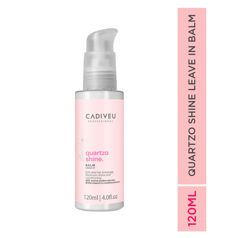 Cadiveu Quartzo Shine Leave-In Balm For Soft & Shiny Hair (120ml) - Buy from Indicrest