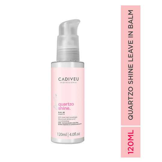 Cadiveu Quartzo Shine Leave-In Balm For Soft & Shiny Hair (120ml) - Buy from Indicrest