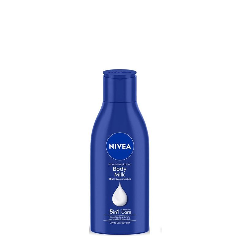 Nivea Deep Moisture Serum Vit E Body Lotion 48H Intense Moisturization Almond Oil Dry-Very Dry Skin, 120ml Buy at Indicrest Image 7