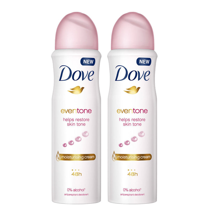 Dove Eventone Deodorant (Pack of 2), 300ml Buy at Indicrest