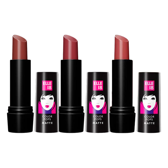Elle 18 Color Pop Matte - Day to Night Combo, 3 pieces Buy at Indicrest
